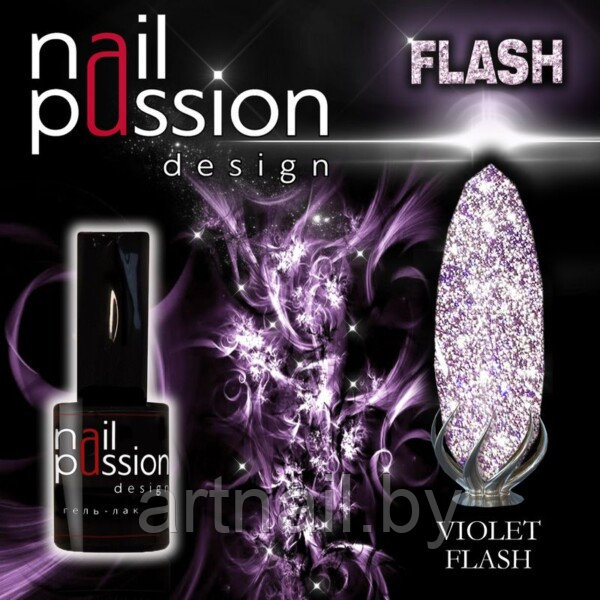 Гель-лак violet flash NailPassion, 10мл - фото 1 - id-p208237922