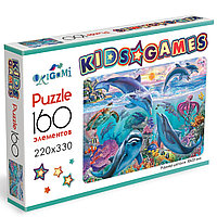 Kids Games. Пазл. 160 Эл. Дельфины. 07863