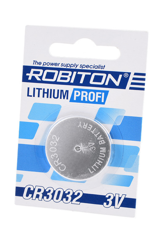 Батарейка (элемент питания) Robiton Profi R-CR3032-BL1 CR3032 BL1, 1 штука