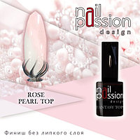 Финиш без липкого слоя Rose pearl top NailPassion, 10мл