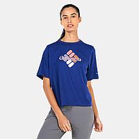 Футболка женская Columbia North Cascades Relaxed Tee синий