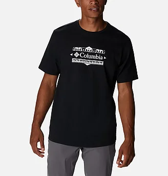 Футболка мужская Columbia Explorers Canyon™ Back SS Tee черный