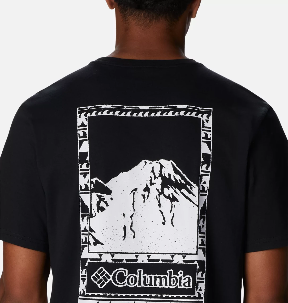 Футболка мужская Columbia Explorers Canyon Back SS Tee черный - фото 5 - id-p208168526