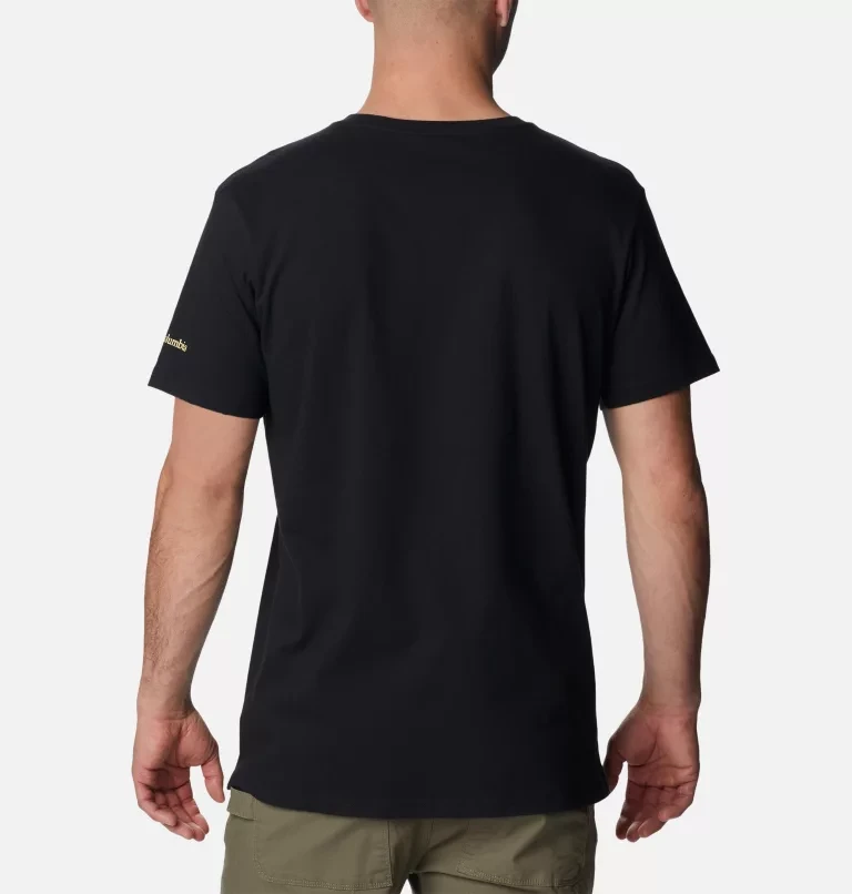 Футболка мужская Columbia Deschutes Valley Graphic Tee черный - фото 2 - id-p208168534