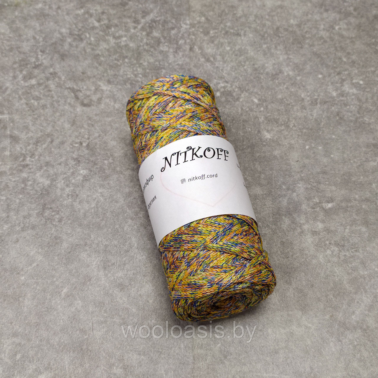 Шнур полиэфирный Nitkoff 3-4мм (цвет 021) - фото 1 - id-p208243344