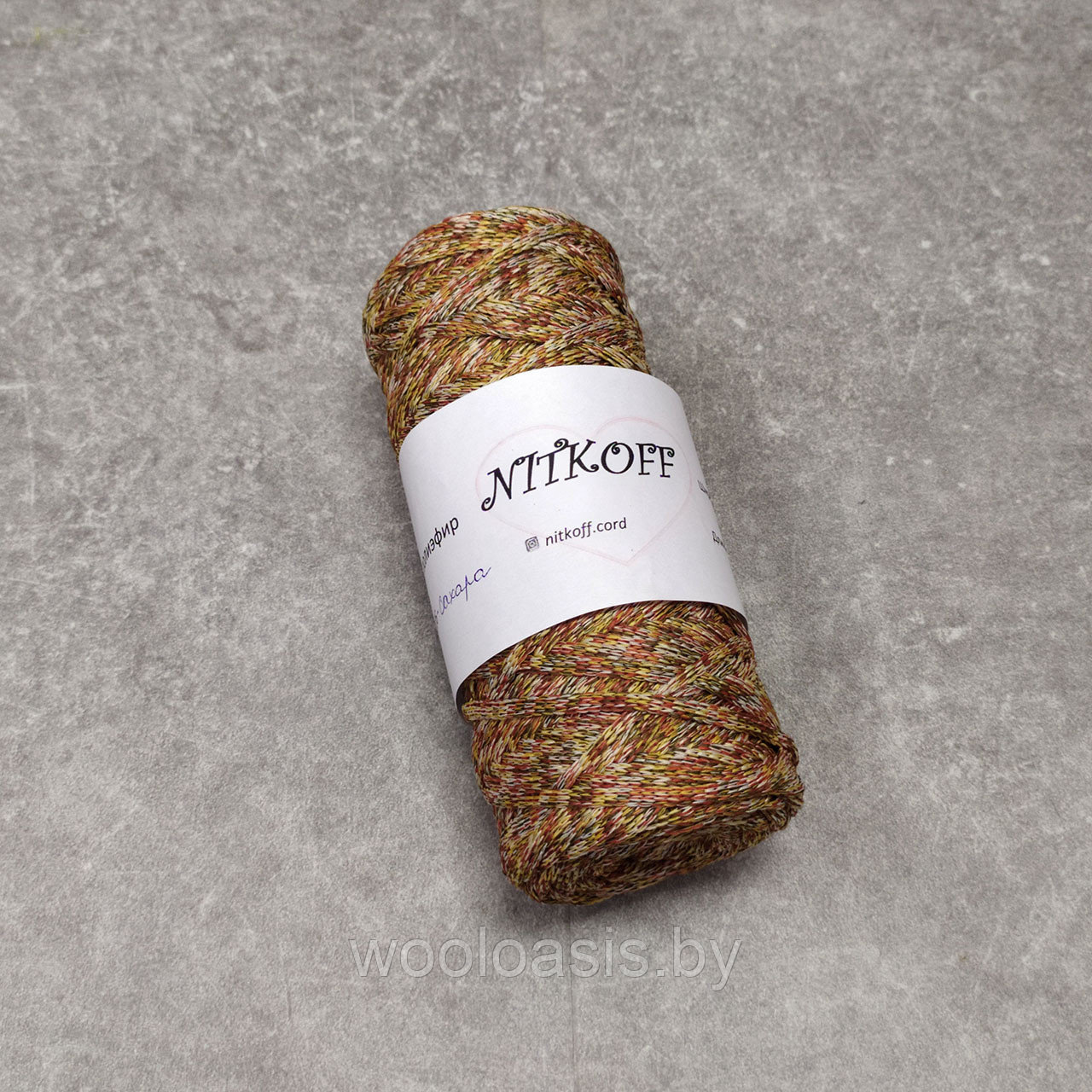 Шнур полиэфирный Nitkoff 3-4мм (цвет 026)