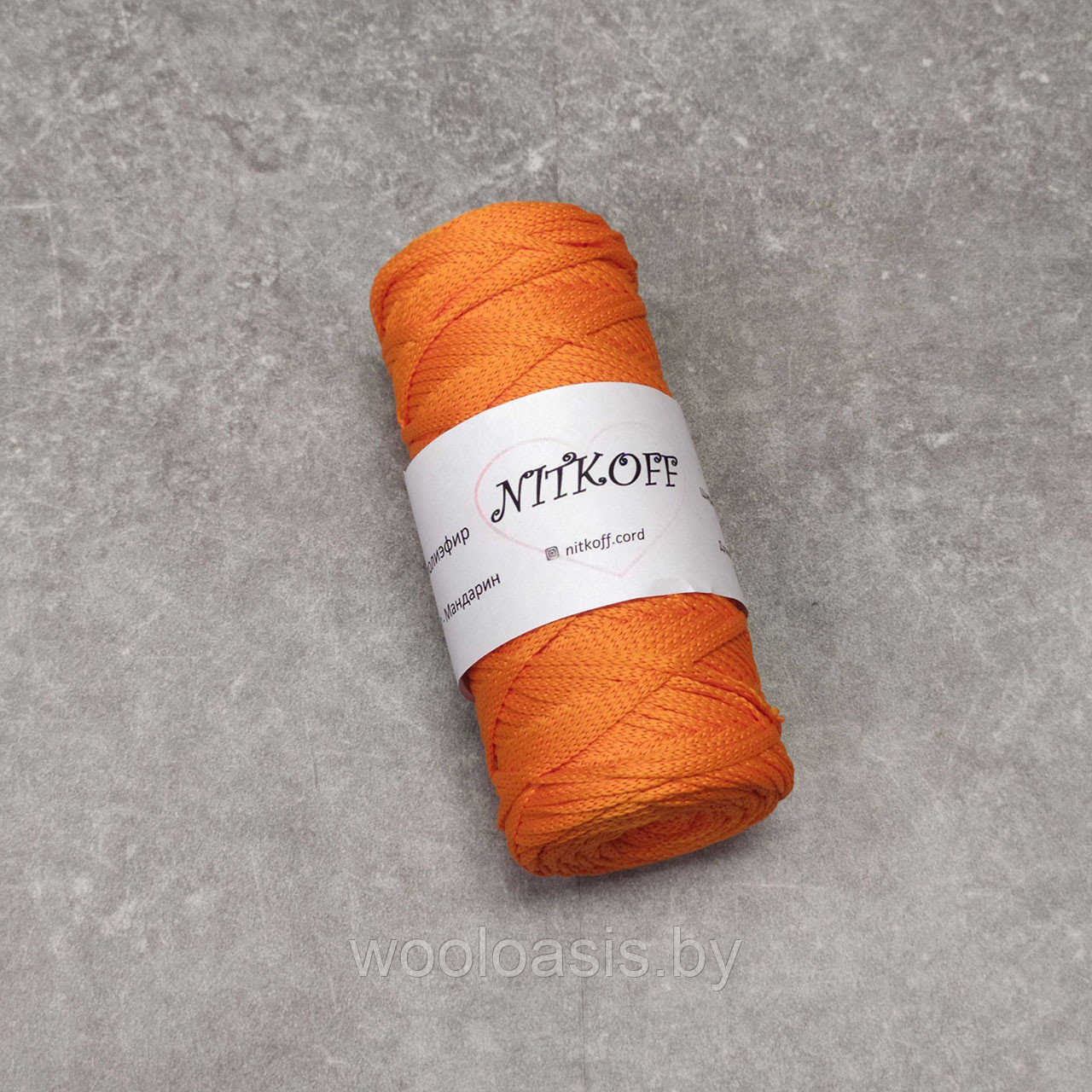 Шнур полиэфирный Nitkoff 3-4мм (цвет 77) - фото 1 - id-p208243349