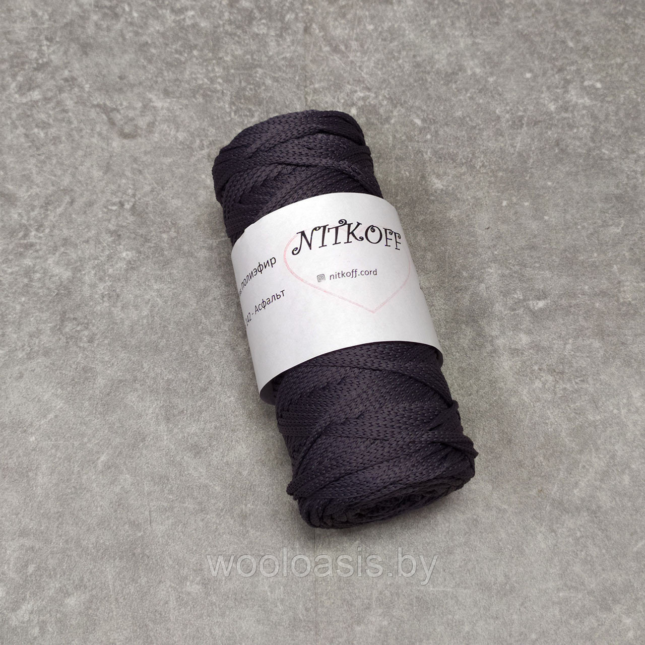 Шнур полиэфирный Nitkoff 3-4мм (цвет 142) - фото 1 - id-p208243351