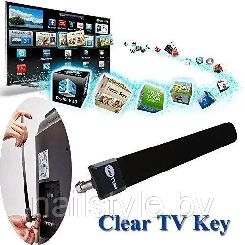 Цифровая комнатная ТВ антенна Clear TV HDTV! - фото 1 - id-p208246558