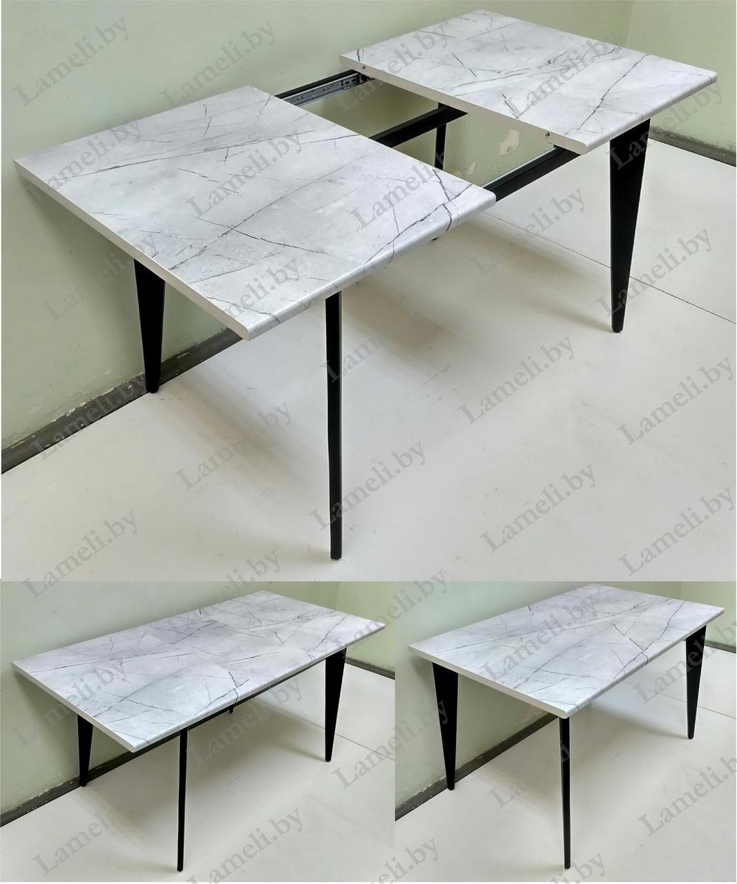 РАЗДВИЖНОЙ стол из массива дуба, ЛДСП или постформинга на  удобном подстолье серии К-5. Выбор цвета и размера., фото 1