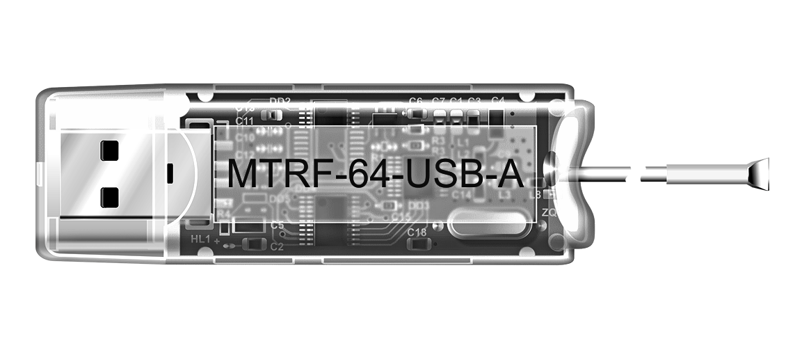 Адаптер для ПК MTRF-64-USB-A (приёмник-передатчик) - фото 1 - id-p208236466