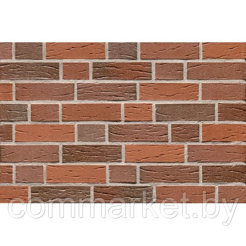 Кирпич клинкерный ABC-klinkergruppe, AMMERLAND bunt glatt NF 0552, bunt genarbt-besandet NF 0555
