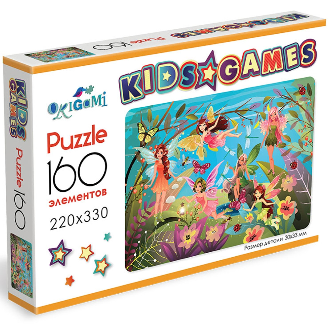 Kids Games. Пазл. 160 Эл. Феи. 07860 - фото 1 - id-p208250345