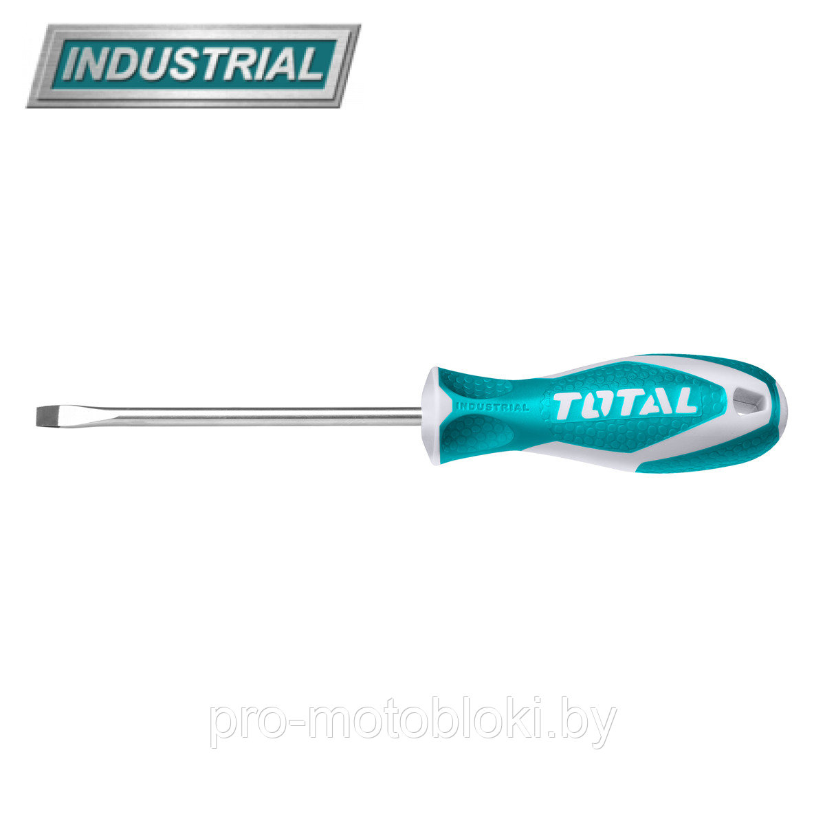 Отвертка шлицевая SL 6,5x125мм TOTAL THT2156