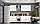Кухонный гарнитур NN Мебель Токио 1,6 метра белый текстурный/столешница в цвете Тростник, фото 2