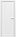 Межкомнатная дверь "ФЛЭШ ЭКО КЛАССИК" 01 Парящая филёнка / Белое стекло (Цвет - Белый), фото 2