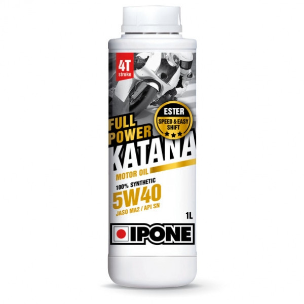 Масло для мотоцикла IPONE FULL POWER KATANA 5W40 100% Synthetic 1 л