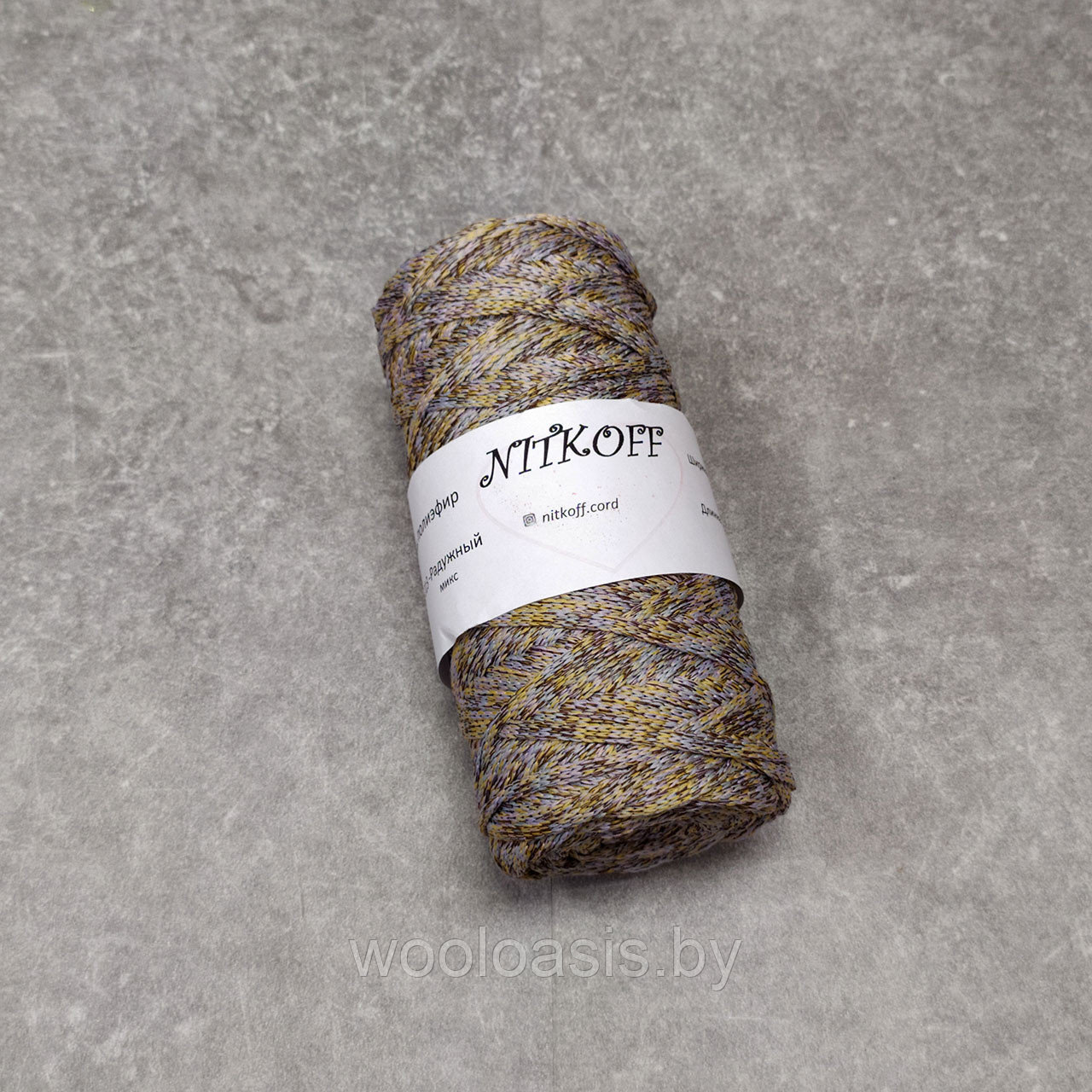 Шнур полиэфирный Nitkoff 4-5мм (цвет 013) - фото 1 - id-p208256648