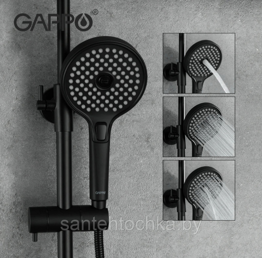 Душевая система Gappo G2403-6 - фото 4 - id-p208258468