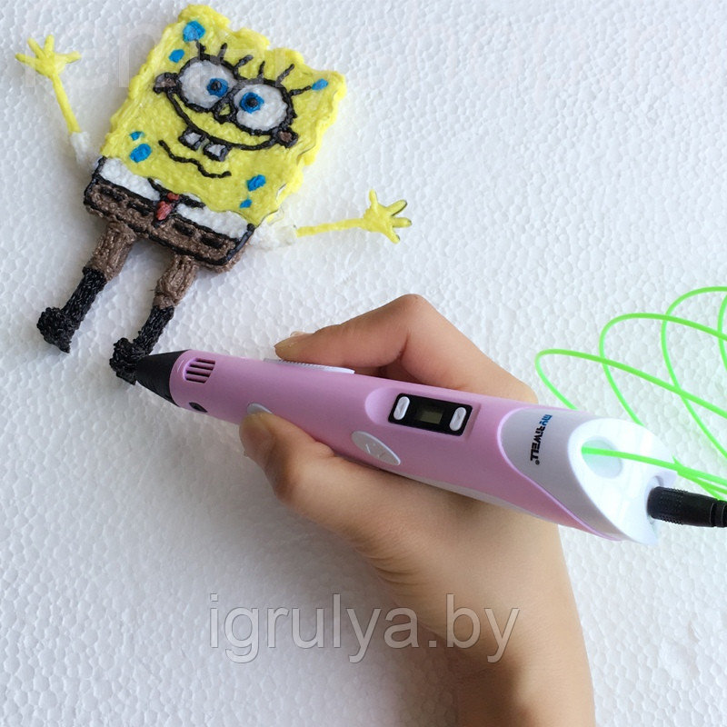 3D ручка 3d pen-2 с LCD дисплеем (3Д ручка) арт. ВТ230182 - фото 3 - id-p208258553