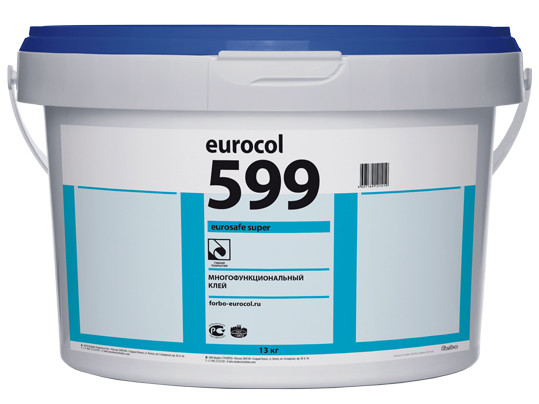 Клей для ПВХ и виниловых покрытий-Eurosafe Super Forbo 599-20кг