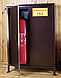 Шкаф оцинкованный на два газовых баллона по 50л (коричневый), фото 2
