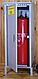 Шкаф оцинкованный на один газовый баллон 50л (коричневый), фото 3
