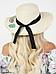 Шляпа соломенная женская летняя пляжная с широкими полями шляпка головной убор на лето от солнца, фото 10