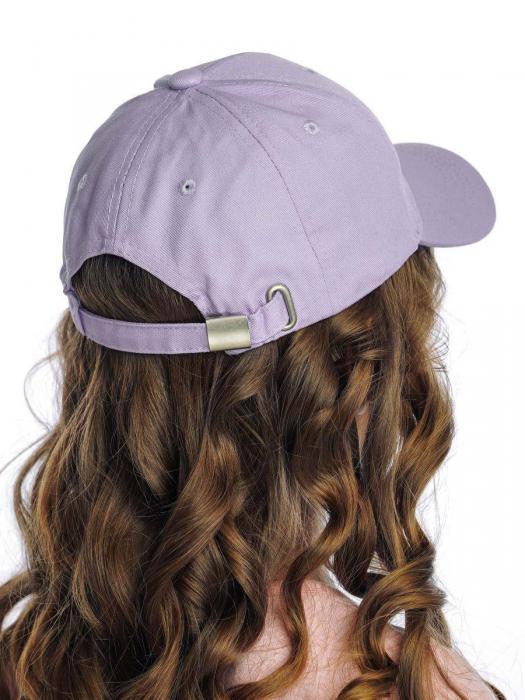 Кепка для девочки летняя фиолетовая Бейсболка детская для подростка с сеточкой головной убор на лето - фото 4 - id-p208270418