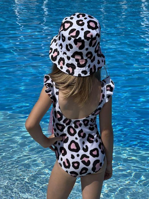 Панама детская панамка для девочки малыша подростка летняя белая шляпка головной убор на лето - фото 8 - id-p208270426