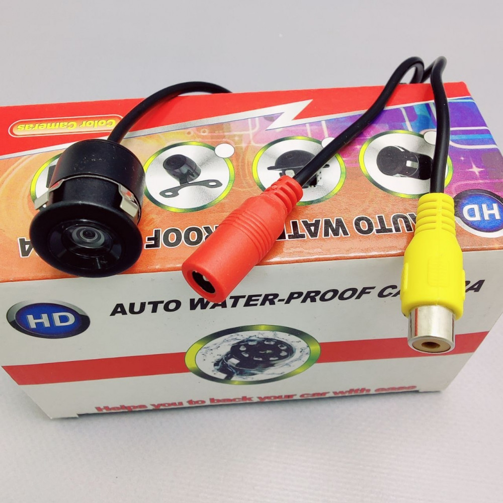 Универсальная цветная автомобильная камера заднего вида для парковкиА-190 AUTO WATER - PROOF CAMERA - фото 2 - id-p208274984