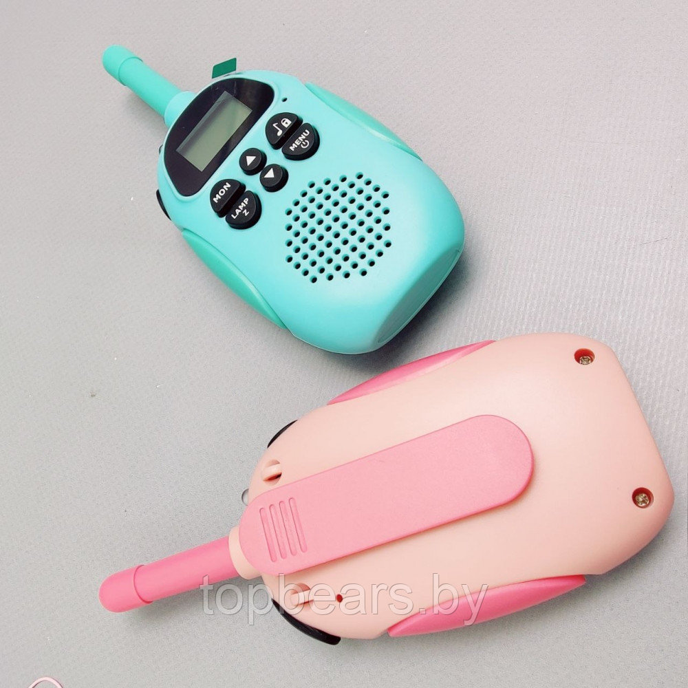 Комплект детских раций Kids walkie talkie (2 шт, радиус действия 3 км) - фото 7 - id-p208275245