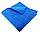 Двусторонняя салфетка из микрофибры для уборки авто и дома, 35х75см, плотность 420 гр/м.кв, синяя 557006, фото 2