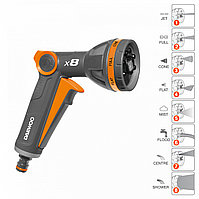 Пистолет-распылитель 1/2 " - 5/8" с плавной регулировкой напора 8 типов струй DAEWOO DWG 2030