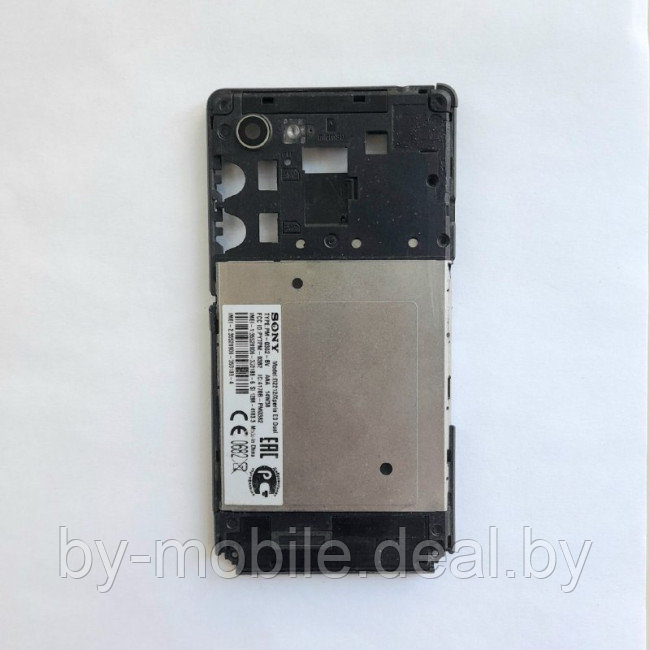 Средняя часть корпуса Sony Xperia E3 Dual (D2212) черный - фото 1 - id-p208275907