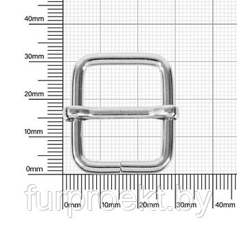 Кольцо WS 20х24мм ( 3,5мм ) никель роллинг