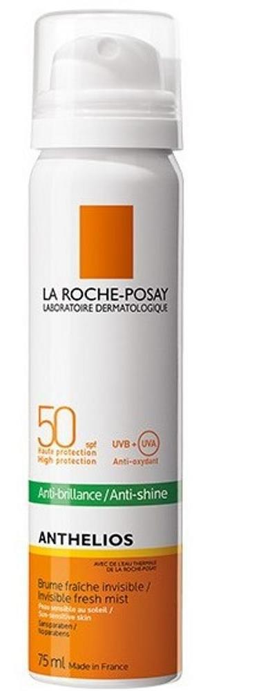 Солнцезащитный матирующий спрей-вуаль для лица La Roche-Posay Ля Рош Anthelios SPF 50+ / PPD 27, 75 мл - фото 1 - id-p208277302