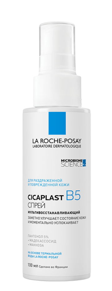 Мультивосстанавливающий спрей La Roche-Posay Ля Рош Cicaplast B5+ для чувствительной, раздраженной и