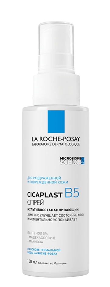 Мультивосстанавливающий спрей La Roche-Posay Ля Рош Cicaplast B5+ для чувствительной, раздраженной и - фото 1 - id-p208277307