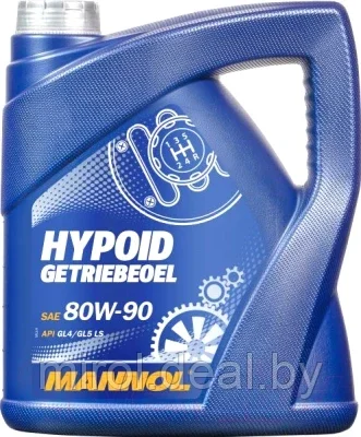 Трансмиссионное масло Mannol Hypoid 80W90 GL-4/GL-5 LS / MN8106-4 - фото 1 - id-p208284487