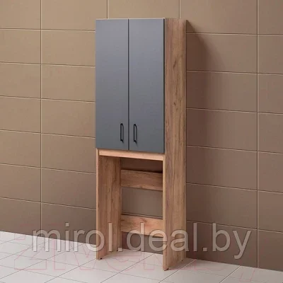 Шкаф для ванной Акваль Лофт / В2.4.03.6.4.0 - фото 2 - id-p208284803