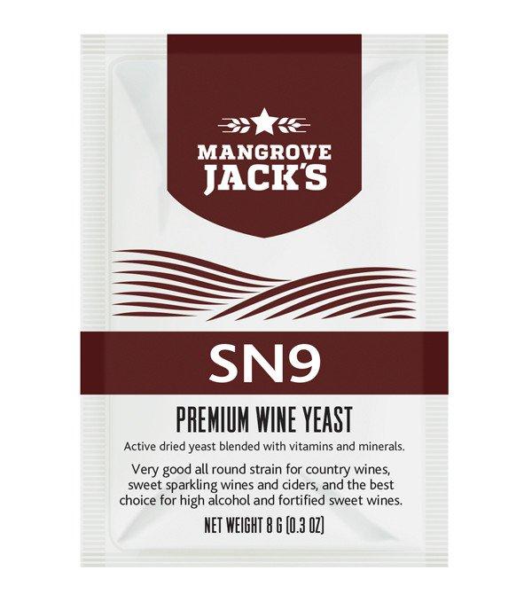 Дрожжи винные Mangrove Jack's "SN9", 8 г - фото 1 - id-p208289263