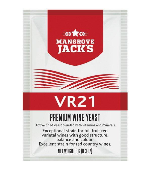 Дрожжи винные Mangrove Jack's "VR21", 8 г - фото 1 - id-p208289264