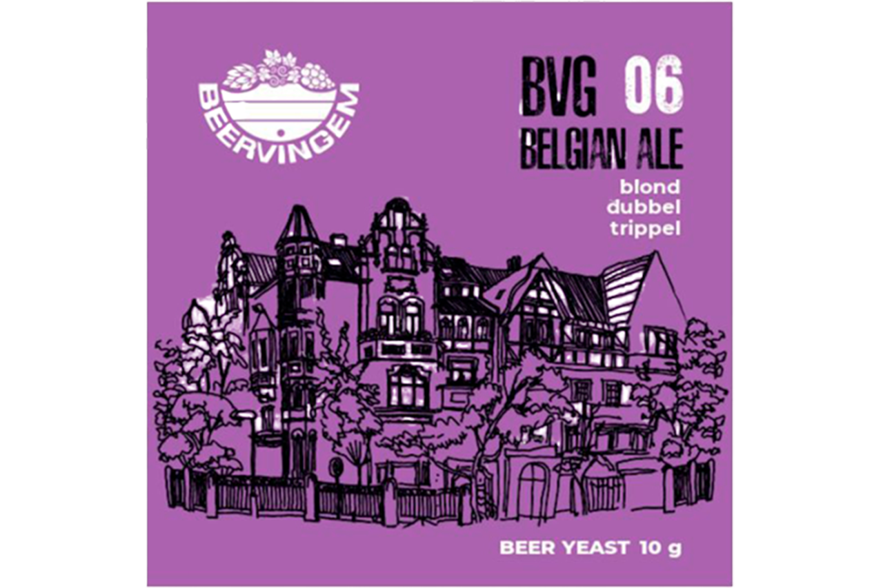 Дрожжи Beervingem для бельгийского пива "Belgian Ale BVG-06", 10 г - фото 1 - id-p208289283
