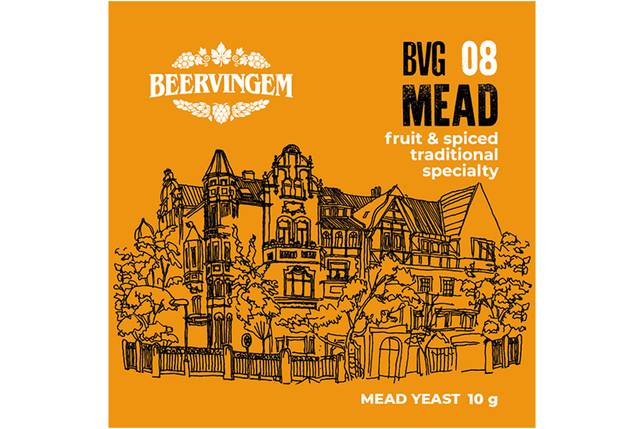 Дрожжи Beervingem для медовухи "Mead BVG-08", 10 г - фото 1 - id-p208289284