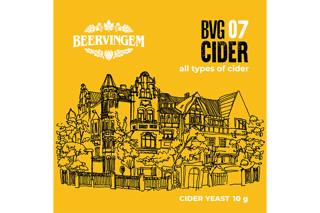 Дрожжи Beervingem для сидра "Cider BVG-07", 10 г - фото 1 - id-p208289288