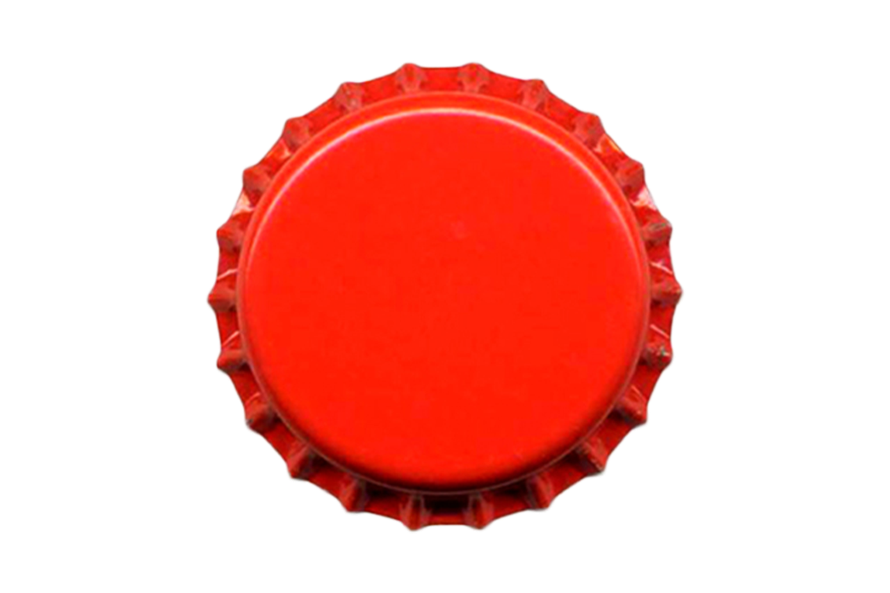 Кроненпробки Красные 26 мм, 80 шт - фото 1 - id-p208289338