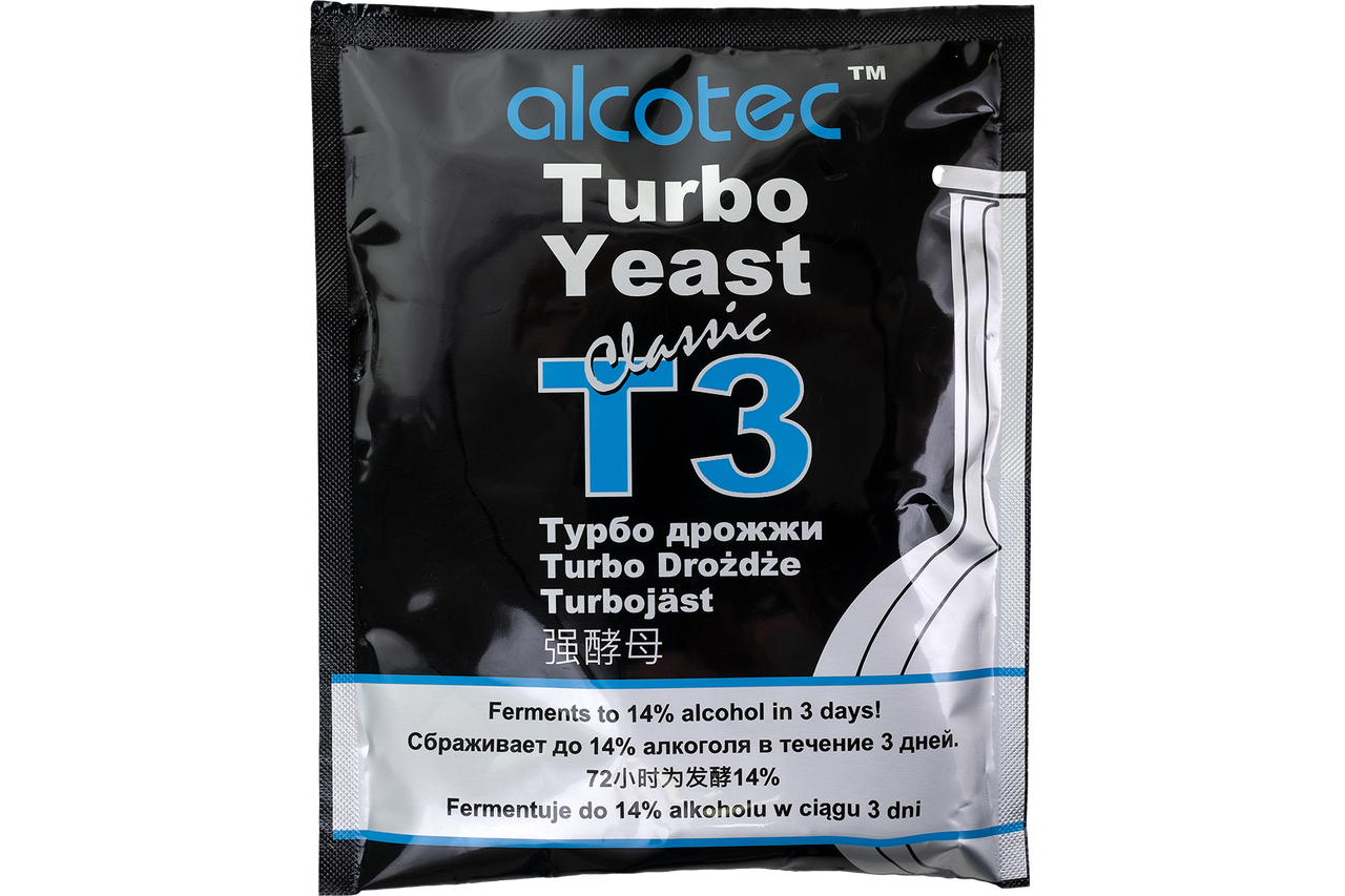 Дрожжи спиртовые Alcotec "Turbo 3", 120 г - фото 1 - id-p208289481