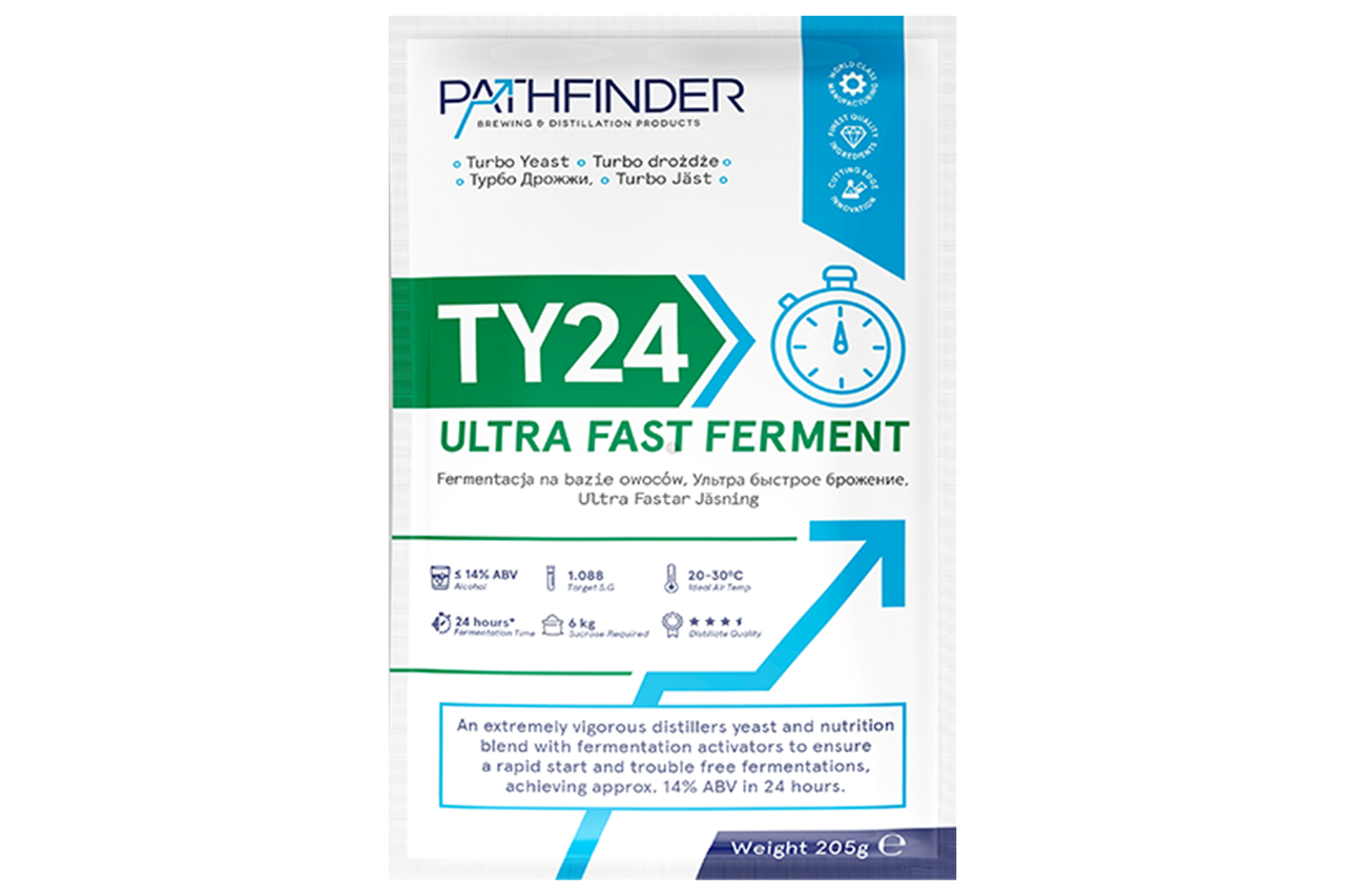 Дрожжи спиртовые Pathfinder "24 Ultra Fast Ferment", 205 г - фото 1 - id-p208289540