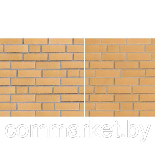 Кирпич клинкерный ABC-klinkergruppe, Rheinland creme-gelb glatt NF 0354